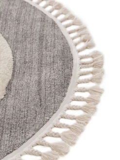 Design Kinderteppich Momo Grau I