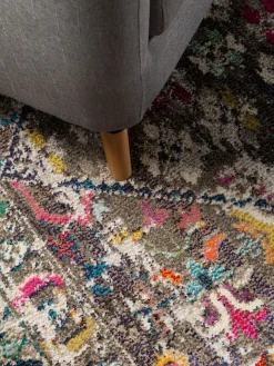 Design Teppich Casa Bunt