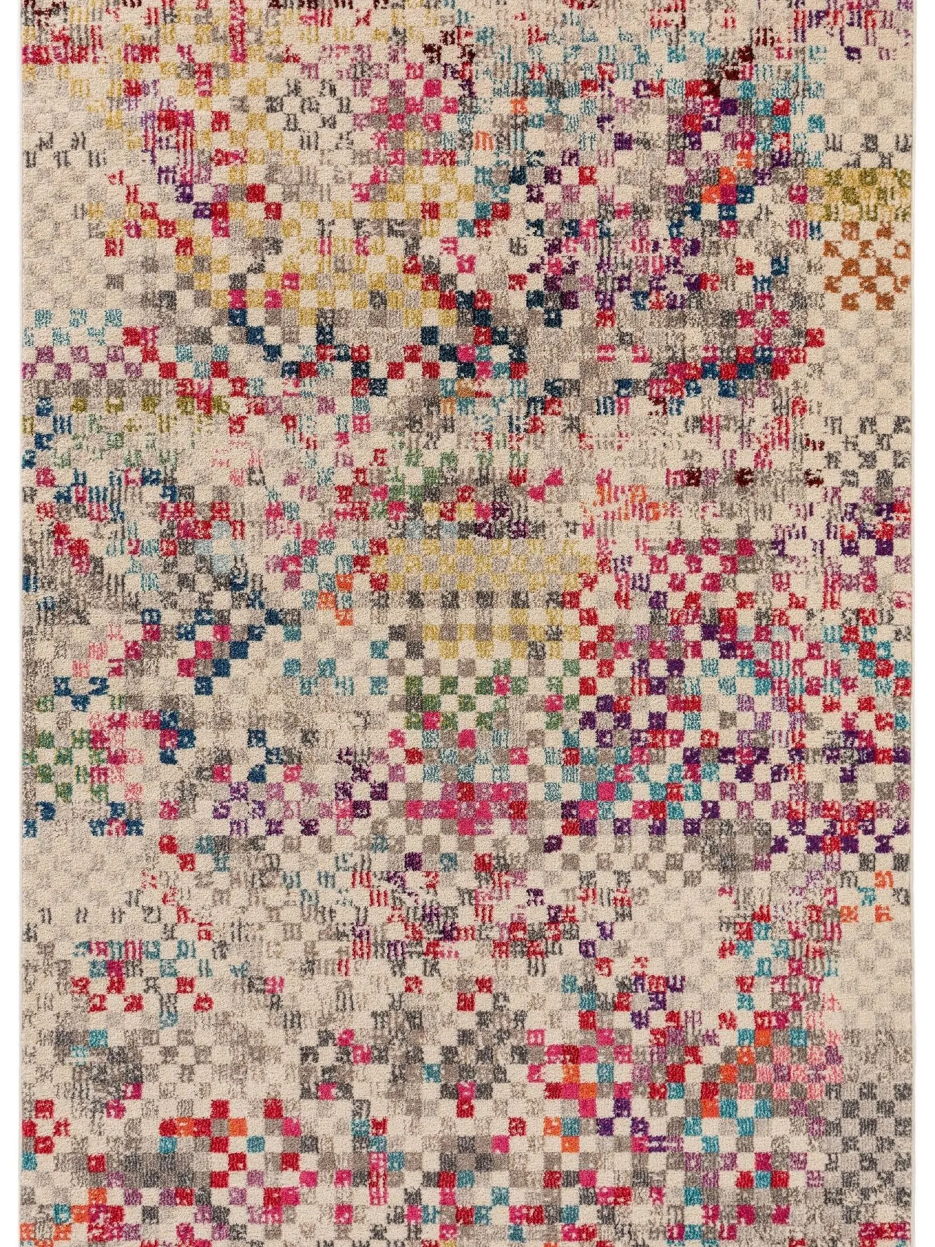 Design Teppich Casa Bunt