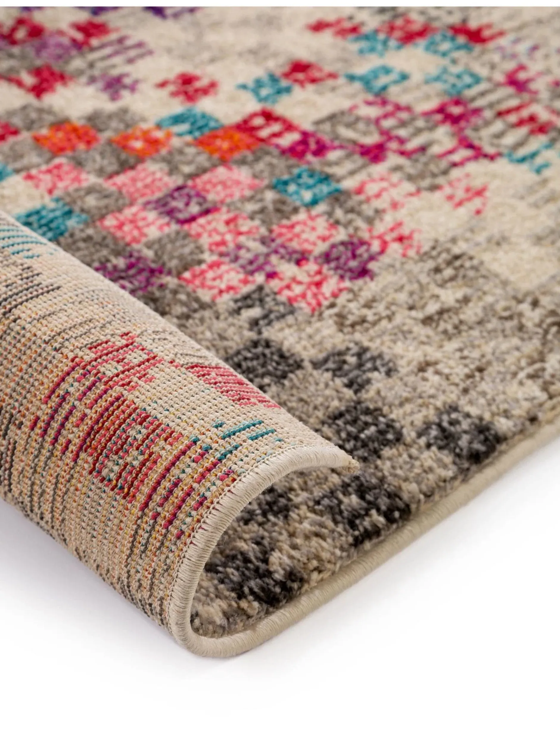 Design Teppich Casa Bunt