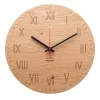 Design Wanduhr 'Römerkultuhr Eiche rund'