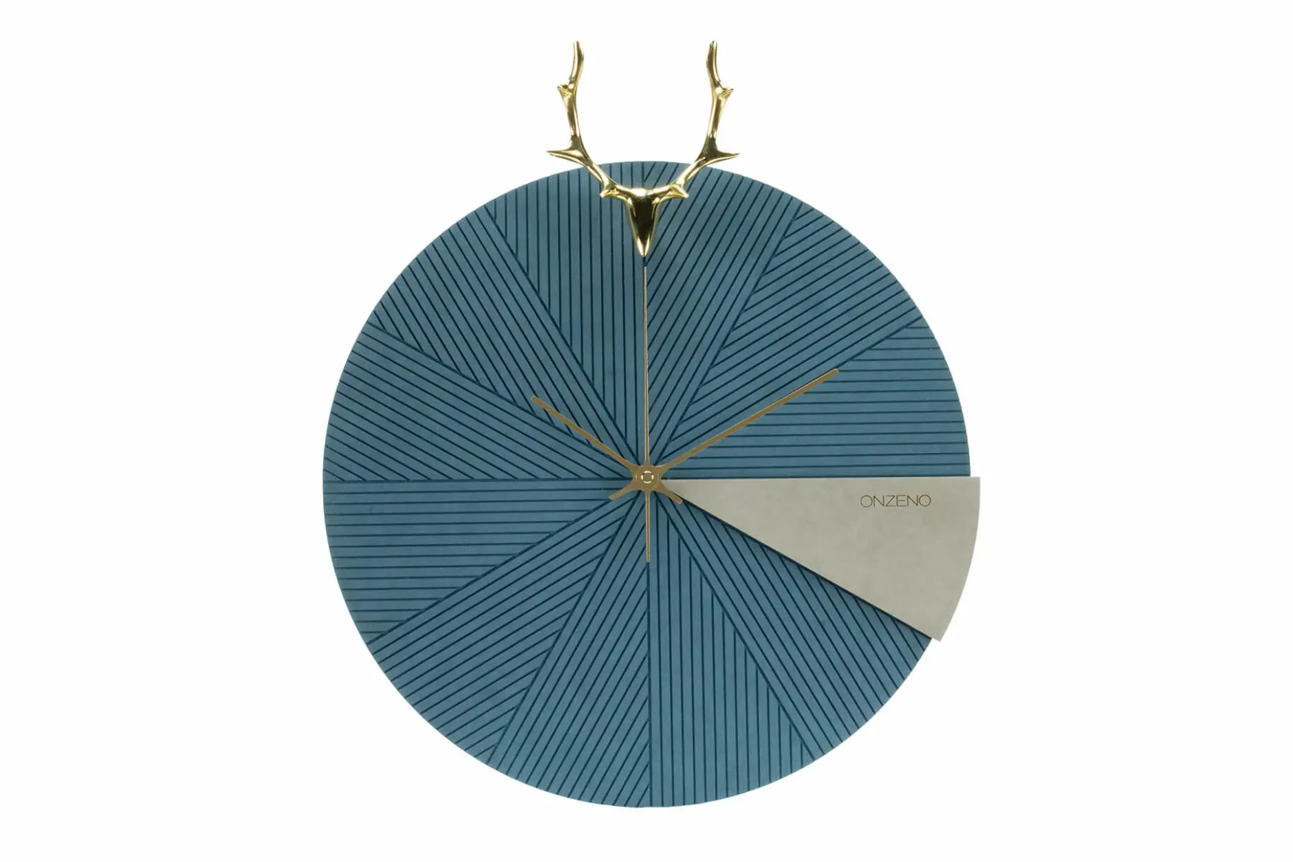 Design Wanduhr 'THE AZUR DEER.'