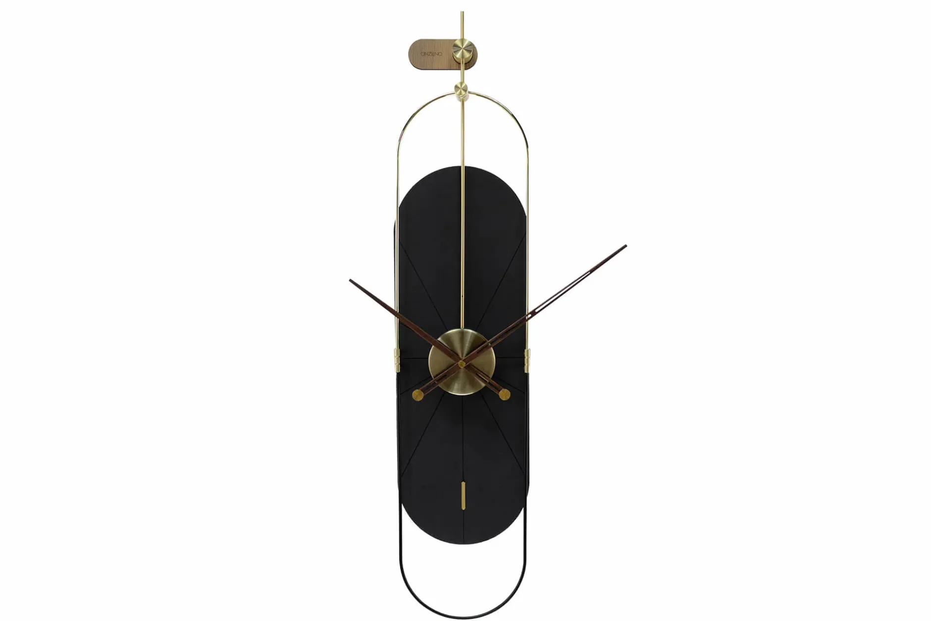 Design Wanduhr 'THE BLACK PLANET.'