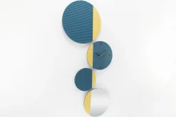 Design Wanduhr 'THE BLUE SYMBIOSIS.'