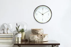 Design Wanduhr 'THE GOLDEN SHINE.'