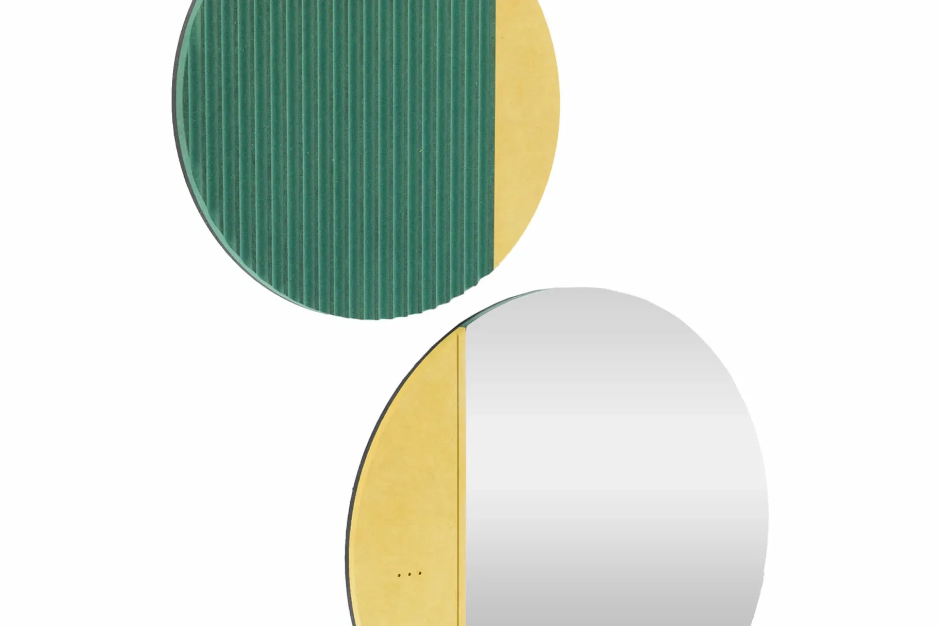 Design Wanduhr 'THE GREEN SYMBIOSIS.'