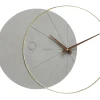Design Wanduhr 'THE GREY MOON.'