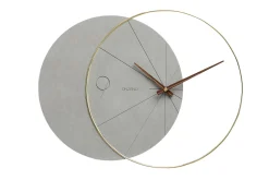 Design Wanduhr 'THE GREY MOON.'