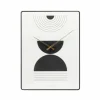 Design Wanduhr 'THE HOURGLASS.'