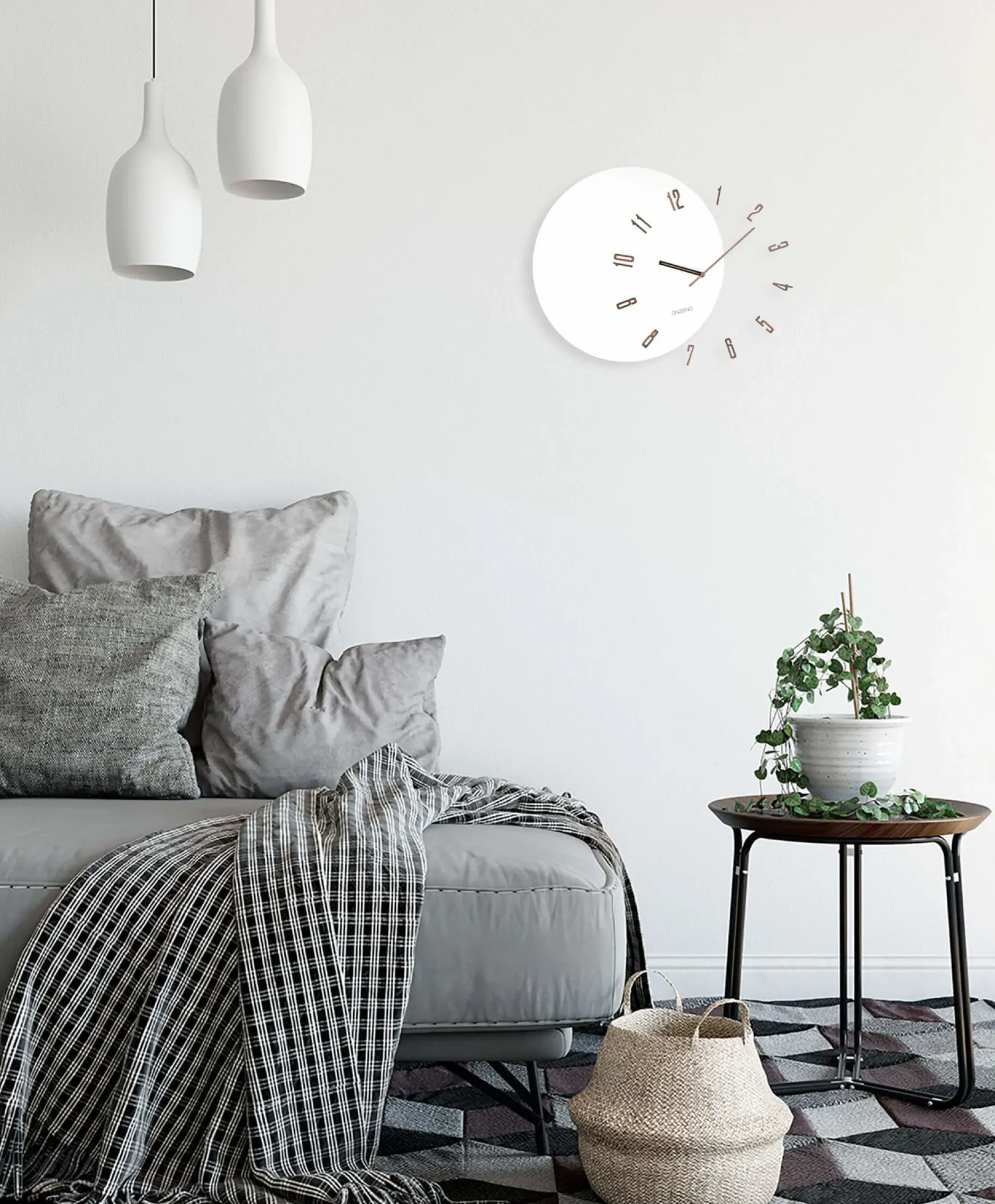 Design Wanduhr 'THE INDEPENDENT.'