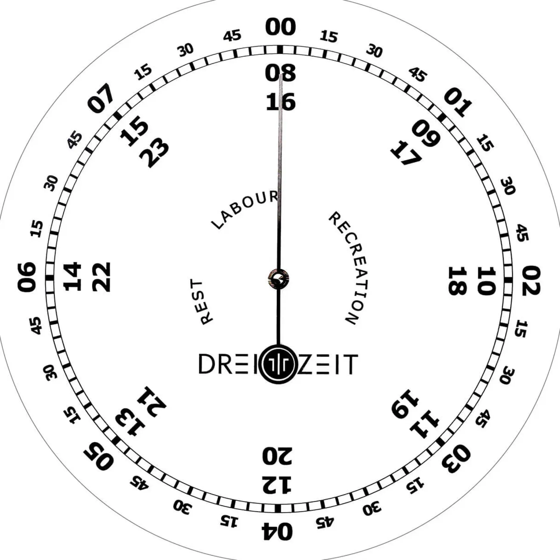 Design Wanduhr 'THE OFFICE.'