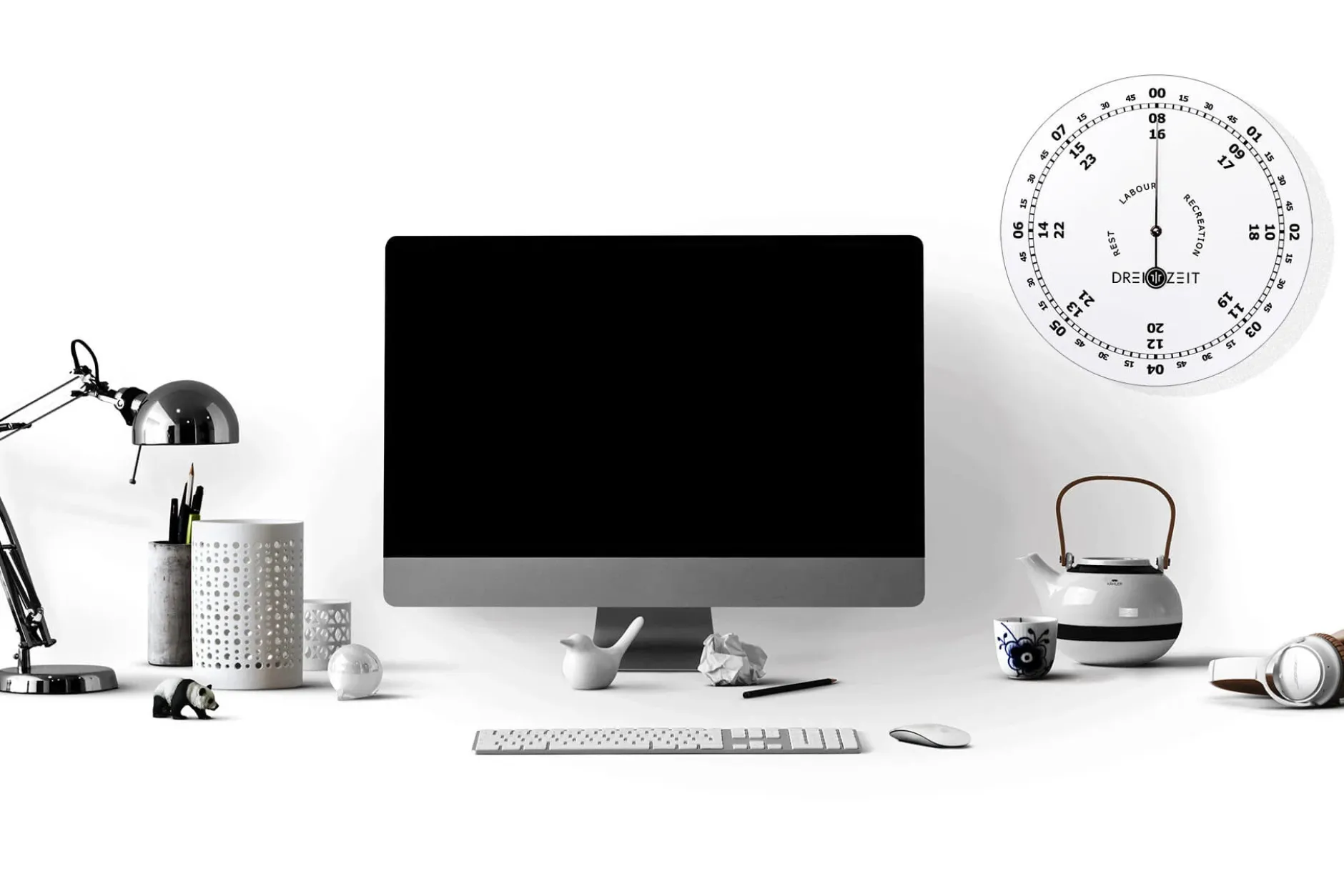 Design Wanduhr 'THE OFFICE.'