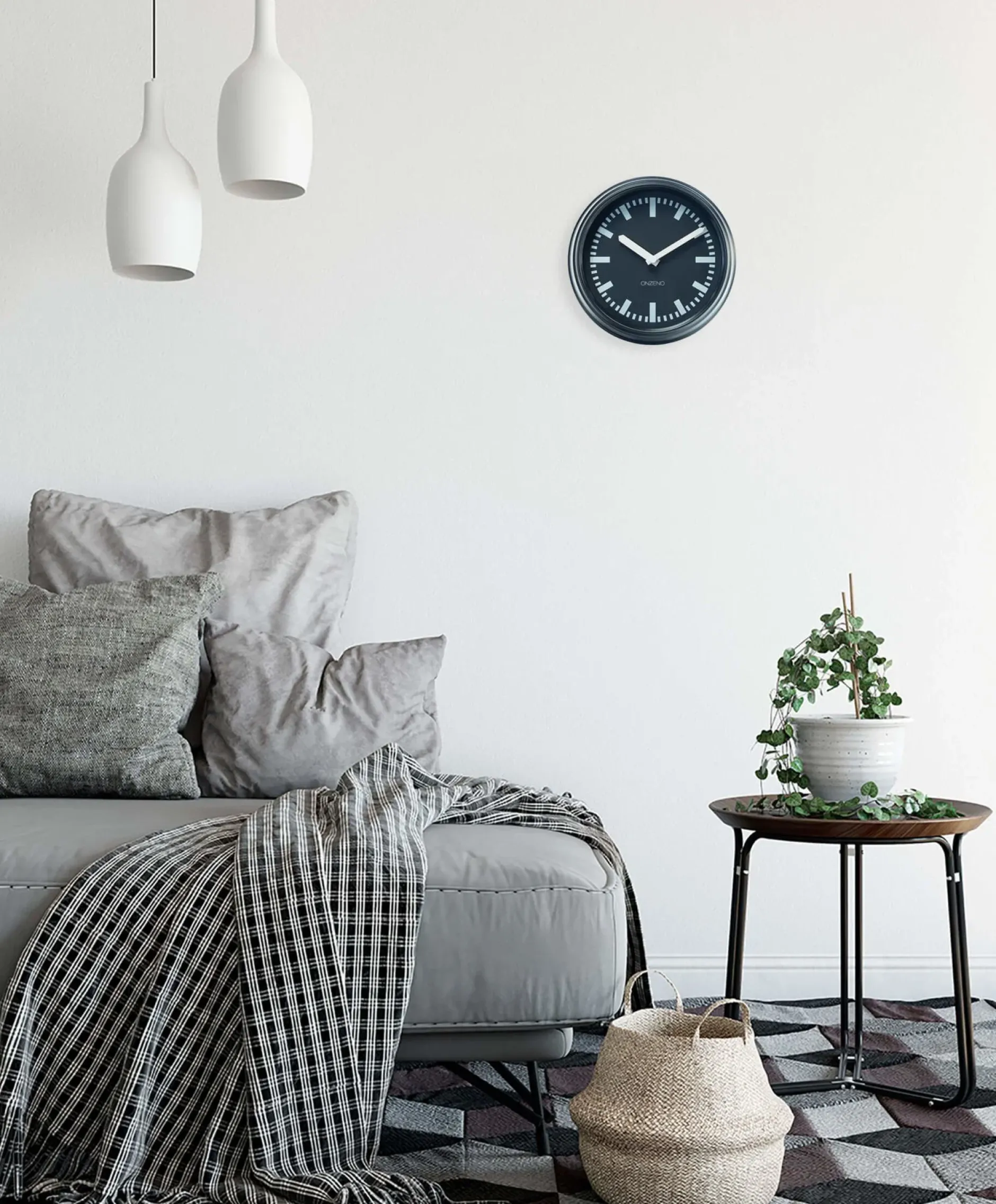 Design Wanduhr 'THE PIONEERING.'
