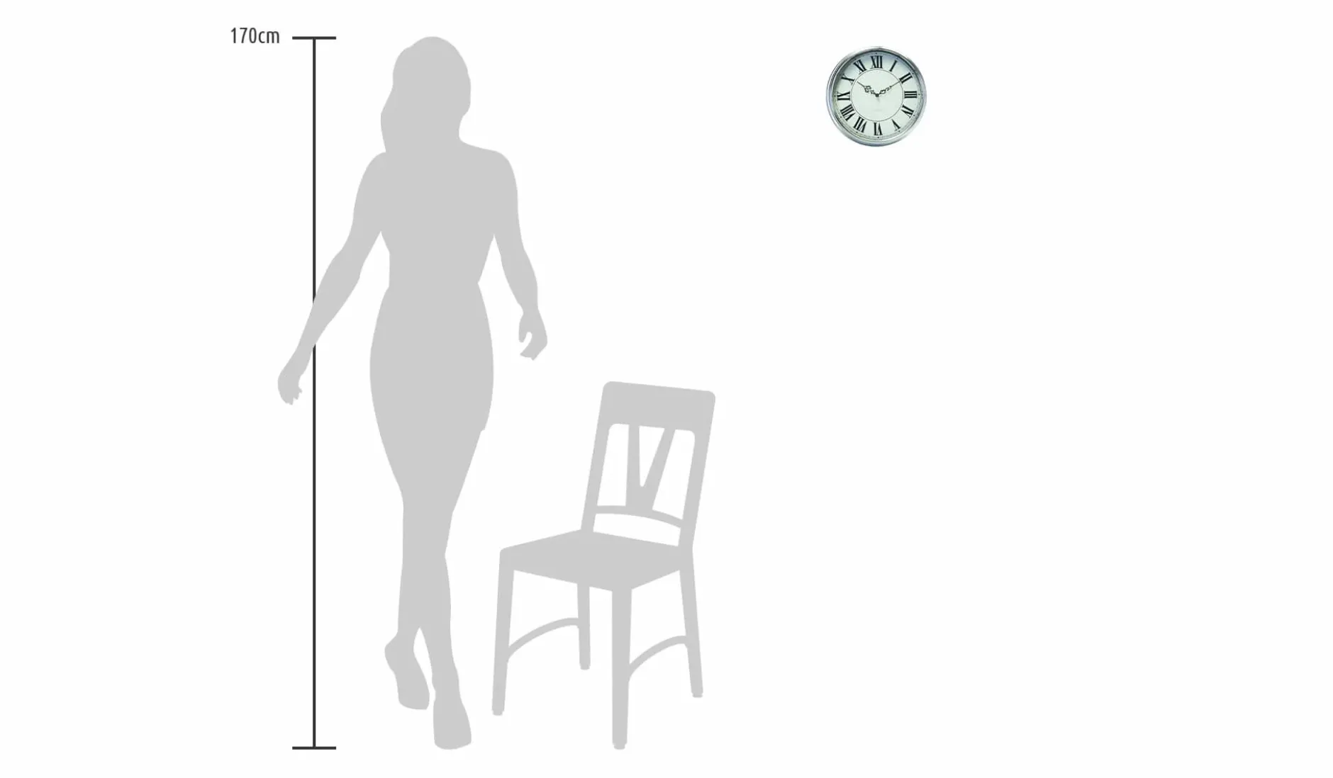 Design Wanduhr 'THE VINTAGE.'