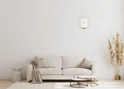 Design Wanduhr 'THE WHITE SKY.'