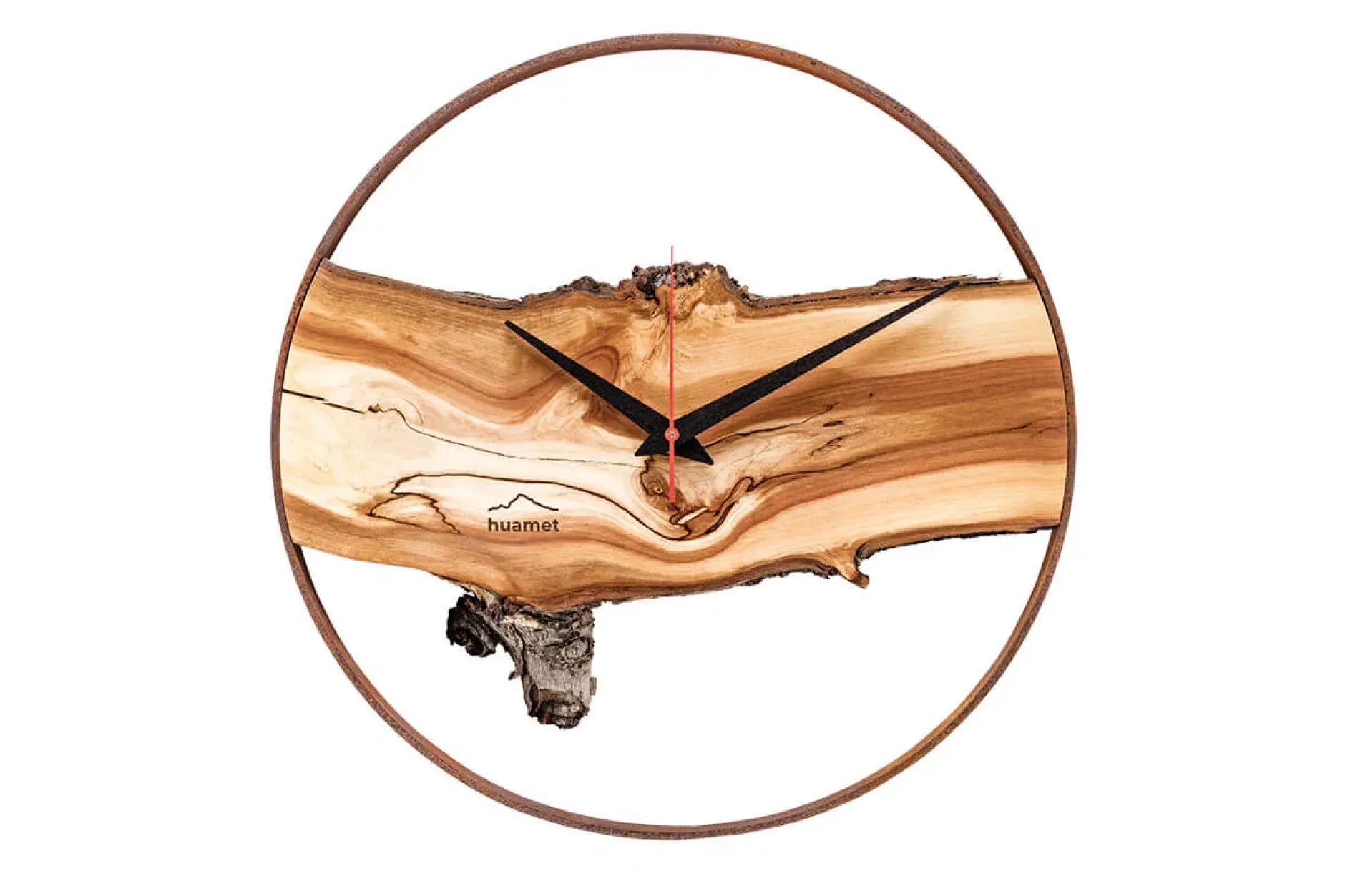 Design Wanduhr 'Wuhrzel'