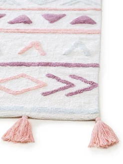 Design Waschbarer Kinderteppich Levi Rosa