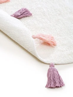 Design Waschbarer Kinderteppich Malu Rosa II