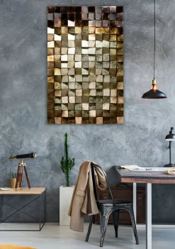 3D Wandbild 'Lied der Felsen' 104x62x8,5cm