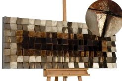 3D Wandbild 'Lustrous Pixel'