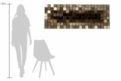 3D Wandbild 'Lustrous Pixel'