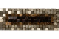 3D Wandbild 'Lustrous Pixel'