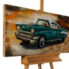 3D Wandbild 'Nostalgic Journey' 100x50x6,5cm