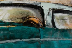 3D Wandbild 'Nostalgic Journey' 100x50x6,5cm