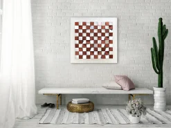 3D Wandbild 'Precious Strategy' 85x85x8cm