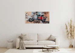 3D Wandbild 'Trip to London' 100x50x6,5cm