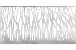 Garten Wandskulptur 'Stilles Schattenspiel' 120x60x3cm