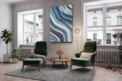 Gemälde 'Enchanted Waves' | Handgemaltes Unikat