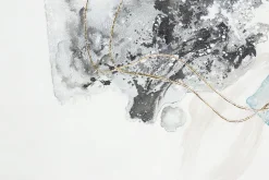 Gemälde 'Goldener Faden' | Handgemaltes Unikat