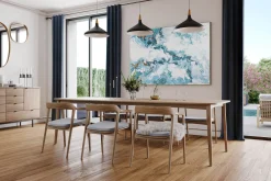 Gemälde 'Golden Ice' | Handgemaltes Unikat