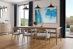 Gemälde 'Marble Ocean' | Handgemaltes Unikat