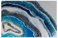 Gemälde 'Ocean Geode' | Handgemaltes Unikat