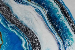 Gemälde 'Ocean Geode' | Handgemaltes Unikat