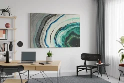 Gemälde 'Turquoise Lagoon' | Handgemaltes Unikat