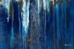 Gemälde 'Verzauberter Wasserfall' | Handgemaltes Unikat