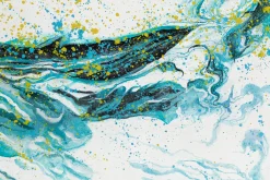 Gemälde 'Welle des Glücks' | Handgemaltes Unikat