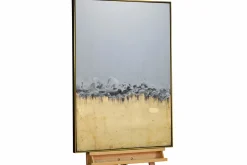 Gerahmtes Acryl Gemälde 'Goldenes Himmelreich' 77,5x102,5cm