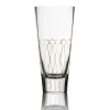 Glas Vase 'Golden Arc' von Goebel 12x26x12cm