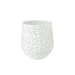 Glas Vase 'Snow Mesh' von Goebel 20x22,5x20cm