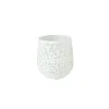 Glas Vase 'White Mirage' von Goebel 15,5x17x15,5cm