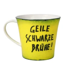 Goebel Becher 'Geile schwarze Brühe'