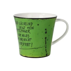 Goebel Becher 'Mittelfinger'
