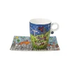 Goebel Becher mit Untertasse 'Roads to Bremen'