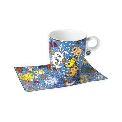 Goebel Becher mit Untertasse 'Magic Bunny'