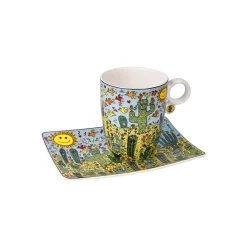 Goebel Becher mit Untertasse 'Desert Life'