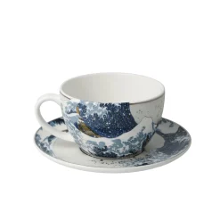 Goebel Tasse mit Untertasse 'Die Welle'